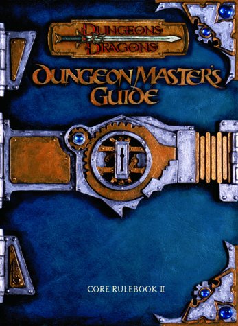 Dungeon Master's Guide raamat 3ndale Dungeons & Dragonsi versioonile.